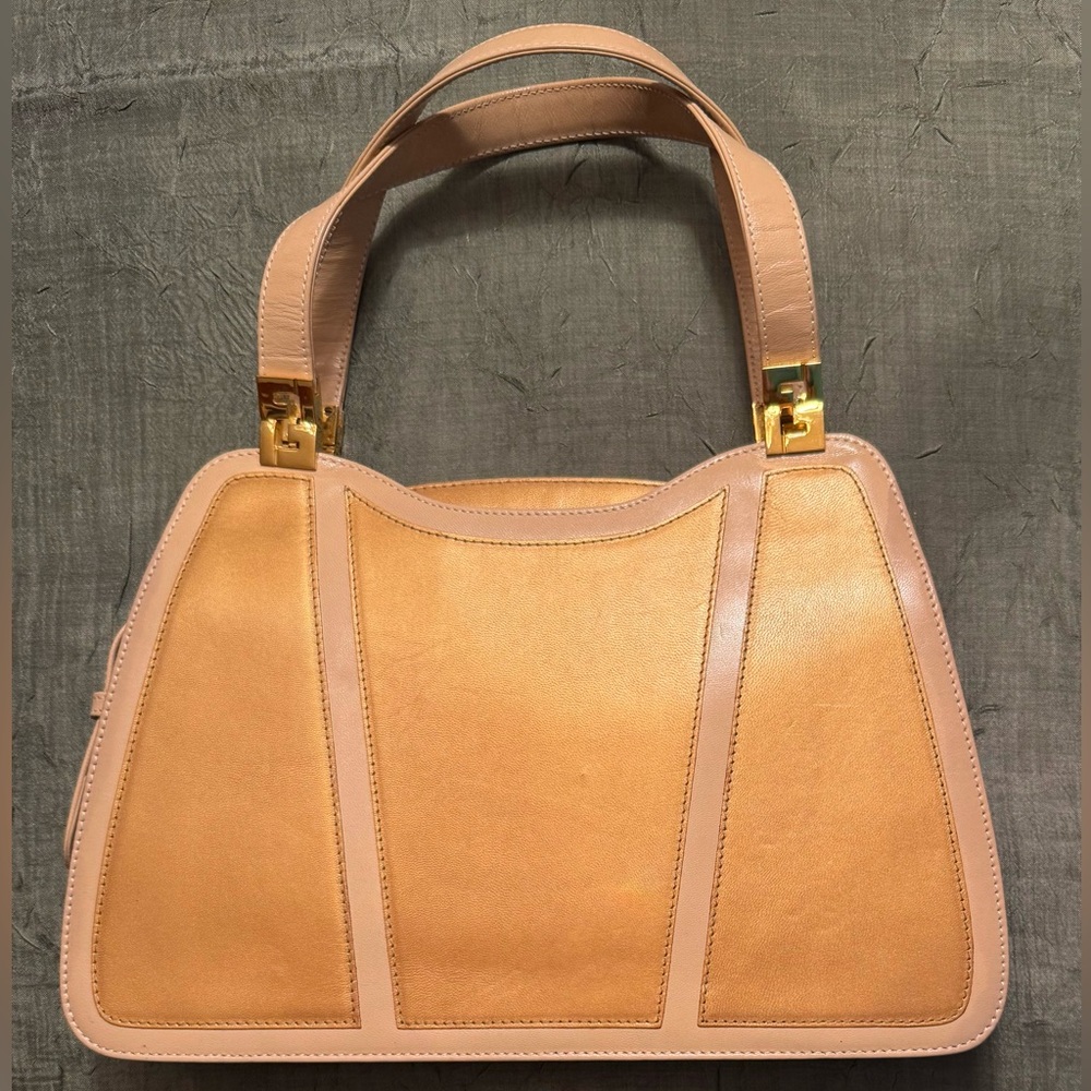 Fendi Vintage Metallic Shoulder Bag, Gold - Picture 2 of 8